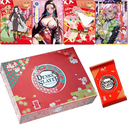 Demon Slayer x Pokemon Premium Red Spicy Booster Box Trading Card NEW GM-0110 - Image 1