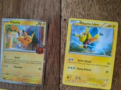 Pokemon tcg lot, 8 Pikachu cards, including special art card and Pikachu Libre - Image 2
