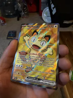 Pokemon TCG - Meowth EX Full Art - Perfect Order - 107/088 - Image 3