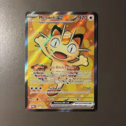 Meowth Ex 107/088 Full Art Perfect Order NM/M - Image 1