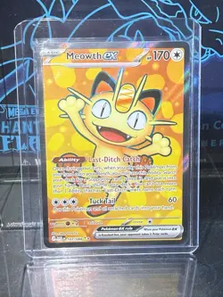 Meowth ex 107/088 Perfect Order Full Art Holo Ultra Rare EX English 170HP - Image 1