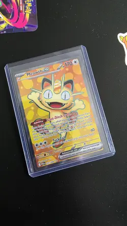Meowth Ex 107/088 Perfect Order Full Art Pack Fresh. Pokemon Card - Image 1