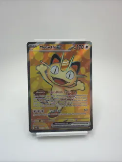 Meowth ex 107/088 Full Art Ultra Rare Pokemon Perfect Order Mint - Image 1