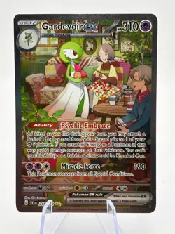 Pokemon TCG Scarlet Violet Base - Gardevoir EX 245/198 Special Illustration LP - Image 1