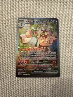 Gardevoir EX 245/198 Scarlet & Violet Base NM Special Illustration Rare Pokemon - Image 1