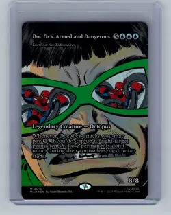 Magic the Gathering - Doc Ock, Armed and Dangerous (Borderless) (MAR) (FOIL) #10 - Image 1
