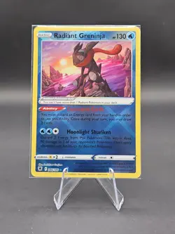 Pokemon TCG Radiant Greninja Holo Rare Card Swsh10: Astral Radiance 046/189 - Image 3