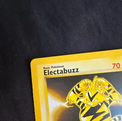 Pokemon TCG Base Set Electabuzz 20/102 Unlimited Regular Rare Card Nm Near Mint - Image 3
