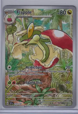 Flapple 210/191 IR SV08 Surging Sparks Pokemon TCG English Card NM - Image 1
