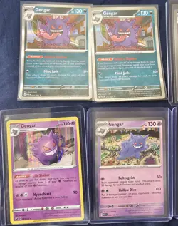 Pokemon Gengar TCG 9 Card Lot various sets. Condition NM-Mint. pack fresh - Image 2