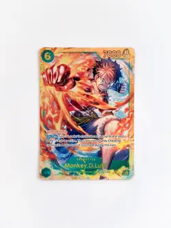 Monkey D Luffy OP13-118 SEC Carrying On His Will - English One Piece TCG - Image 1