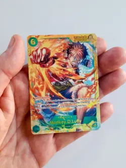 Monkey D Luffy OP13-118 SEC Carrying On His Will - English One Piece TCG - Image 3