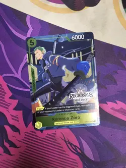 Roronoa Zoro #113 | Regional Participation Pack 2026 Vol.1 | One Piece English - Image 1