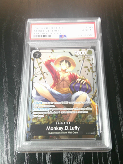 2026 One Piece EN Monkey.D.Luffy Tin Pack Set Vol. 2 P-075 PSA 10 Gem Mint - Image 1