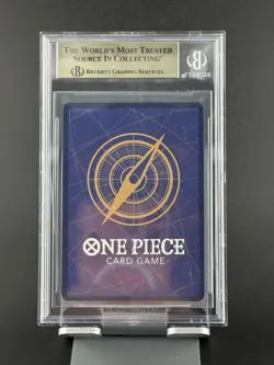 One Piece Monkey D. Luffy OP05-119 KOR Manga Art SEC Foil BGS 9.5 GEM MINT - Image 2