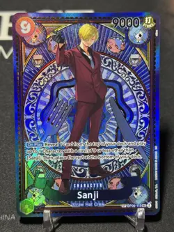 SANJI - One Piece OP06-119 - SP Special Secret Rare SEC - A Fist of Divine Speed - Image 1