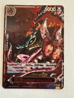 2025 One Piece English OP13 Five Elders + Imu God Pack Alt Art Red Parallel Set - Image 2