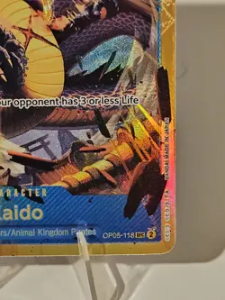 Kaido (OP05-118) (Reprint) OP05-118 Premium Booster -The Best- Foil - Image 5