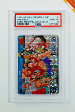 One Piece PSA 10 50Th Anniversary Premium Vol 3 #1 Shonen Jump 2018 Japanese - Image 2