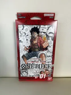 One Piece Starter Deck Bundle ST-01/02/03/04/05 (ENGLISH) – ALL SEALED LUFFY - Image 2