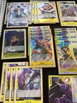 Marshall D. Teach Black Yellow complete One Piece deck OP16 (comp ready to play) - Image 3