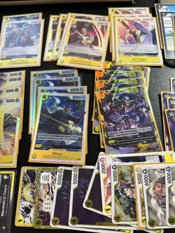 Marshall D. Teach Black Yellow complete One Piece deck OP16 (comp ready to play) - Image 4