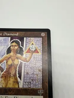 LION'S EYE DIAMOND MAGIC THE GATHERING MTG MIRAGE SET RARE Artifact 1996 VINTAGE - Image 2