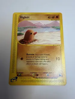 2003 Pokemon TCG Diglett Skyridge Card 50/144 Regular Common NM/M Pack Fresh - Image 1