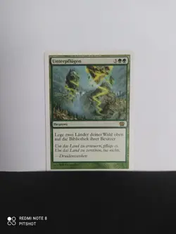 Unterpflugen / Plow Under - Magic Karte MTG - Image 1