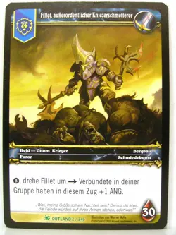 World of Warcraft TCG - Fires of Outland Uncommon Karte aussuchen - WoW - Image 3