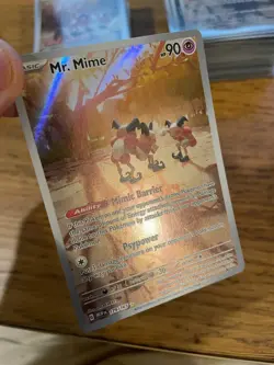 NEAR MINT! Mr. Mime (179/165) S&V 151 Illustration Rare Pokemon Card! FAST P&P! - Image 3