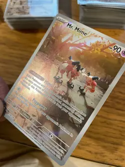 NEAR MINT! Mr. Mime (179/165) S&V 151 Illustration Rare Pokemon Card! FAST P&P! - Image 4