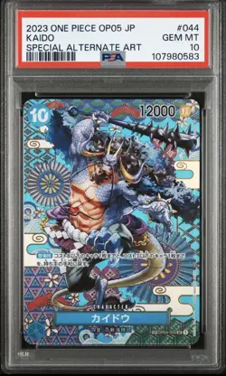 One Piece Card Game Kaido (Op05) Op04-044 PSA10 GEM MT - Image 1