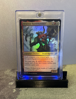 MTG Bruenor Battlehammer (Foil) - Adventures in the Forgotten Realms (AFR) #219 - Image 1