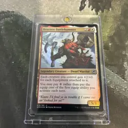 MTG Bruenor Battlehammer (Foil) - Adventures in the Forgotten Realms (AFR) #219 - Image 4