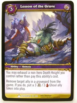 World of Warcraft TCG - Wrathgate Common Karte aussuchen - WoW - Image 4