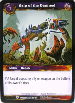 World of Warcraft TCG - Worldbreaker Common Karte aussuchen - WoW - Image 4