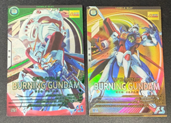 Gundam ARSENAL BASE Card BP04-005(U) FQ02-006(U) Burning Gundam BANDAI JAPAN - Image 1