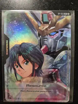Gundam card game ST-10 & EB01 Event Winner Promo Garrod/Gundam X Resource RP-056 - Image 1