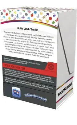 POKEMON 151 Scarlet & Violet TCG Sealed Booster Bundle Box - 6 Packs - Image 2