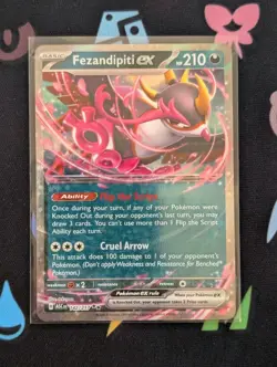Fezandipiti Ex [142/217] Ascended Heroes (Holo) (Pack Fresh) - Image 1