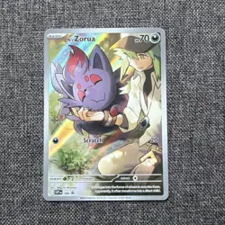 Pokemon TCG N's Zorua SVP 189 Journey Together Promo Card | NM - Image 1