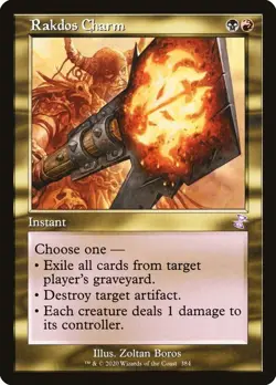 Rakdos Charm Retro Frame Time Spiral Remastered NM MTG - Image 1