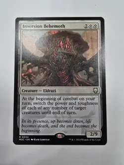 Inversion Behemoth Commander: Modern Horizons 3 Regular Magic The Gathering - Image 1