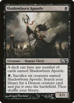 Shadowborn Apostle [Magic 2014 (M14) - 114] NM - Image 1