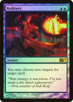 MTG FOIL Redirect - Magic 2011 #071 - Image 1