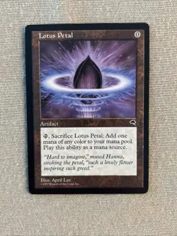 LOTUS PETAL - MtG - TEMPEST - NM - FREE SHIPPING - Image 1