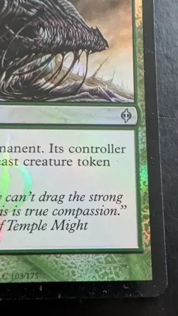 1 x Beast Within - Foil - New Phyrexia Magic Card - Image 4