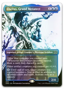 Unctus, Grand Metatect (Showcase) #303 (Foil) NM Phyrexia All Will Be One - Image 1