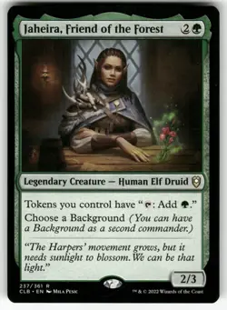 Jaheira, Friend of the Forest 237 Commander Legends: Baldur's Gate MTG NM - Image 1